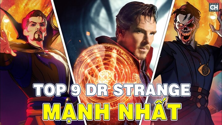 Top 9 phiên bản Dr Strange Mạnh Nhất | Phim Cực Hay