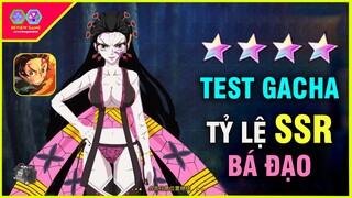 Demon Slayer Mobile - Gacha Quay X10 Test Tỷ Lệ Ra SSR, Thật Không Thể Tin Được Luôn