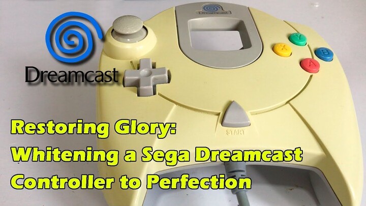 Whitening Dreamcast Controller: Full Restoration