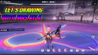 【PUNISHING GRAY RAVEN】LET'S DRAWING WITH MRS.AYLA