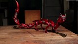 Dragon Rider Crimson ⇔ Monster Hunter Claw Dragon? [Stop Motion Animation]