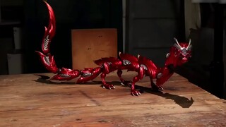 Dragon Rider Crimson ⇔ Monster Hunter Claw Dragon? [Stop Motion Animation]