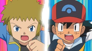 [Sinnoh Seaside Gym] Ash vs. Denji, Kapten Pemadam Kebakaran Flame Monkey, rekan setim yang paling d