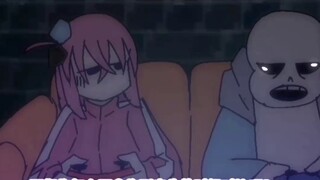 [Undertale x Loneliness Rock New Year Celebration] Little Loneliness, why did you fall into the grou