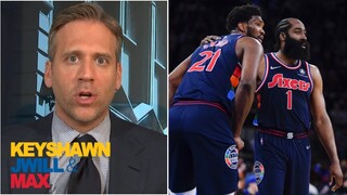 ""The Harden-Embiid duo is unstoppable"" Max Kellerman on fire Joel Embiid return Game 3 vs. Heat