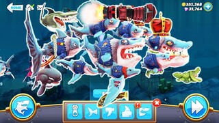 HUNGRY SHARK WORLD - CÙNG THỬ KẾT HỢP THE FRENZY VÀ ZOMBIE SHARK SẼ NHƯ THẾ NÀO