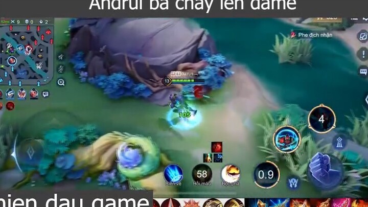 Andrui bá cháy lên dame p4 #chiendaugame
