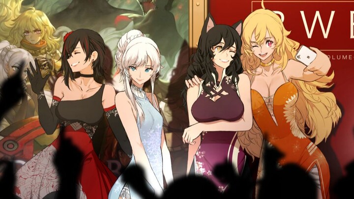 【1080/RWBY/踩点燃向】前方高能！ 酣畅淋漓战斗到底（RWBY 6季完结纪念）