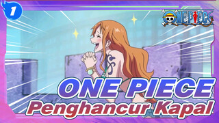 ONE PIECE | Penghancur Kapal! Adegan Nami Memukuli yang Lain_1