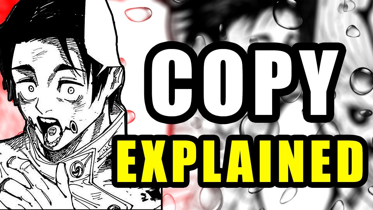 YUTA'S COPY TECHNIQUE EXPLAINED | Jujutsu Kaisen Cursed Technique Breakdown  And Theory - Bilibili