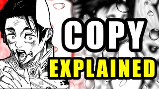 YUTA'S COPY TECHNIQUE EXPLAINED | Jujutsu Kaisen Cursed Technique Breakdown And Theory