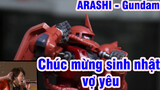 Chúc mừng sinh nhật vợ yêu [ARASHI] Gundam [Hoạt hình tĩnh vật TD25]