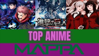 6 Anime Mappa Terbaik - Viral dan Populer