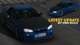 Latest Update for my Nissan Skyline GTR R34 build | Car Parking Multiplayer New Update