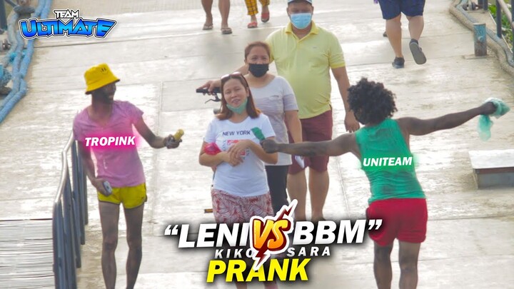 LENI vs BBM Public Prank "Gab at Andrew E Pasiklaban"