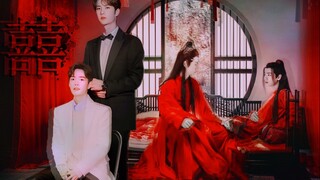 囍｜博君一肖｜许你的大婚，我一定会做到｜前世今生｜高冷仙长x虚弱小生｜校霸ddx哑巴gg