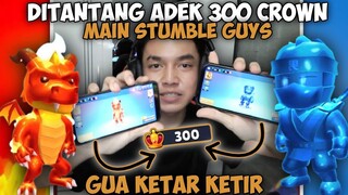 KETIKA 2 ADEK GUA YANG PRO FULL SKIN SPESIAL NANTANGIN MAIN STUMBLE GUYS!!