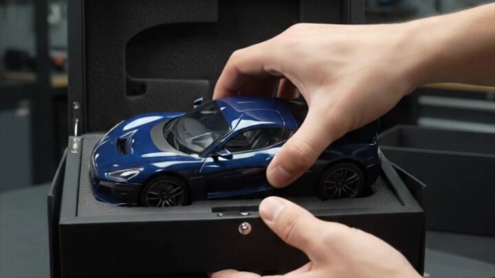 1:18 Scale Die-Cast Miniature Rimac Nevera #automobile #car #cars #diecast