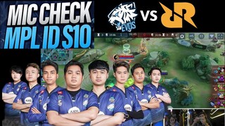 Mic Check Evos Legends Vs RRQ MPL Season 10 - Mobile Legends