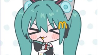 日本麦当劳×初音未来 联动广告推特版