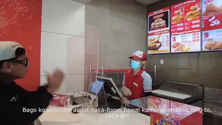 SMUG ORDERING JOLLIBEE IN LA