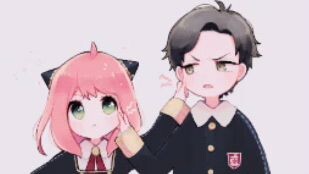 Anya is a cute thing with Damian