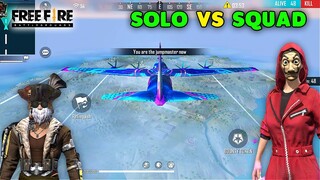 Free Fire Solo vs Squad Best Scar AWM and M1887 Gameplay | Garena Free Fire