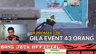 GILA! TURUN EVENT TEMBUS 42 ORANG! MENGERIKAN !! - PUBG Mobile