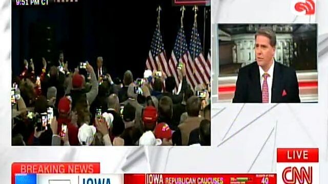 CNN Iowa caucus coverage - January 16, 2024 10:26-13:12 UTC+8