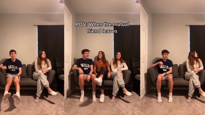 When a mutual good friend leaves