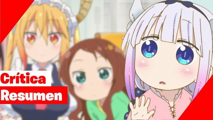 ♦️ Kobayashi-san Chi no Maid Dragon CRÍTICA y RESUMEN by Tanjiro otaku