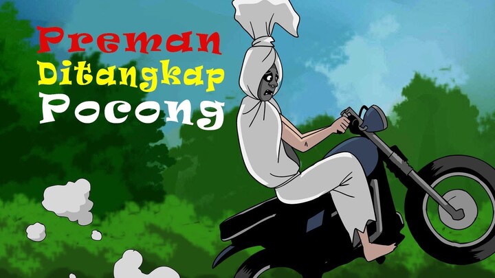 Preman Ditangkap Pocong - Kartun Hantu Lucu
