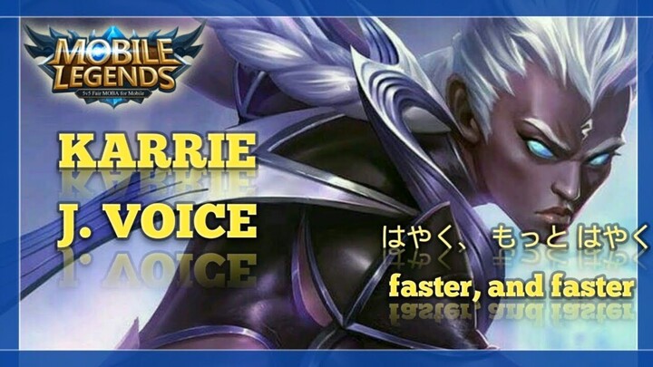 Karrie Japanese Voiceline