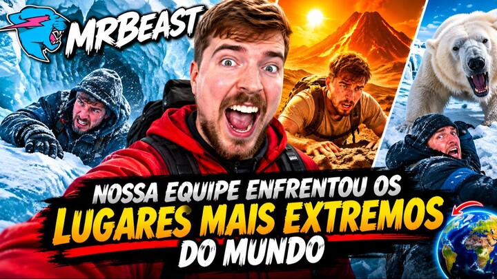 MR BEAST-I Survived The Most Extreme Places On Earth - MrBeast