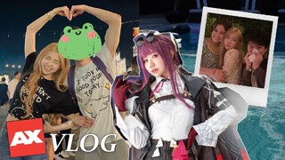 Hoyoverse invited me to cosplay for them for Anime Expo!  | Travel Vlog