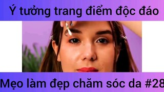 Ý tưởng trang điểm độc đáo mẹo làm đẹp chăm sóc da #28