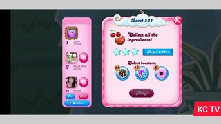 CANDY CRUSH SAGA LEVEL 521 (NEW VERSION)