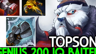 TOPSON Tusk เล่นระดับถัดไป Genius 200 IQ Baited Dota 2