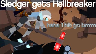 Sledger gets the Hellbreaker (DOOM) - Tower Defense Simulator