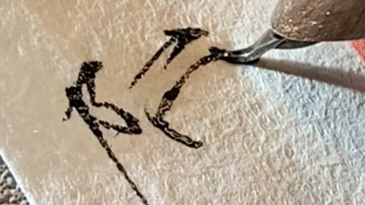 Good to see, this is how a graphic design pen is used.