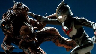 "Apocalypse" Ultraman Nexus VS Binatang alien tipe setan Garubelos.