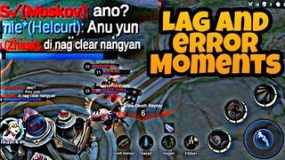 Lag and Error Moments (Muntikan na kaming matalo HAHAHAHAHA)