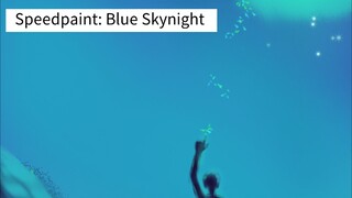 Speedpaint | Blue Skynight of Aurora