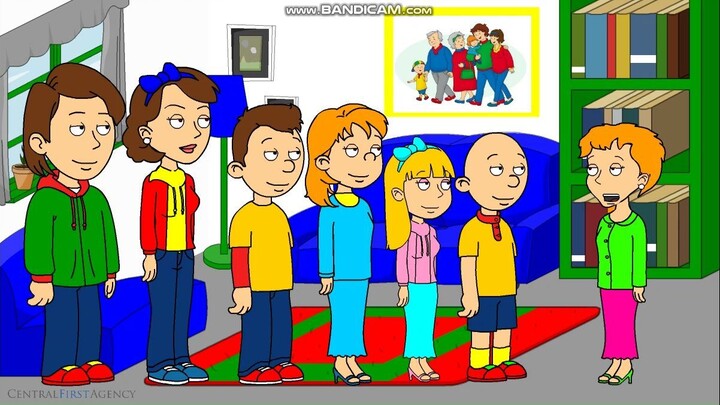 Bald Caillou Ruins Daisy's Birthday Grounded Part 1
