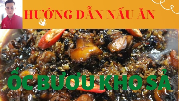 Hướng Dẫn Món ỐC BƯƠU KHO SẢ Ngon Tuyệt || Hướng Dẫn Nấu Ăn