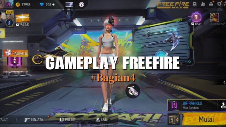 #Bagian 4 | GAMEPLAY FREEFIRE Casual Lone wolf mode