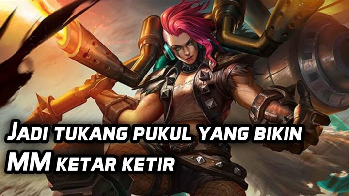 Jadi tukang pukul yang buat Mm ketar ketir