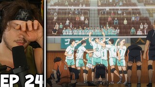 KARASUNO LOSES TO.. || Haikyu Episode 24 Reaction