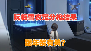 定分枪给阮梅和雪衣会打多少分？这个结果有点奇怪......