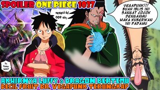 [SPOILER ONE PIECE 1067] Nomi Nomi no Mi, Devil Fruit Milik Dr. Vegapunk, Luffy & Dragon Bertemu?